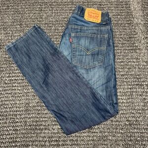 Levis Boys 511 Slim Jeans Size 16 Regular 28x28 Blue Denim Medium Wash